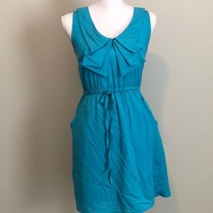 Blue dress with pockets